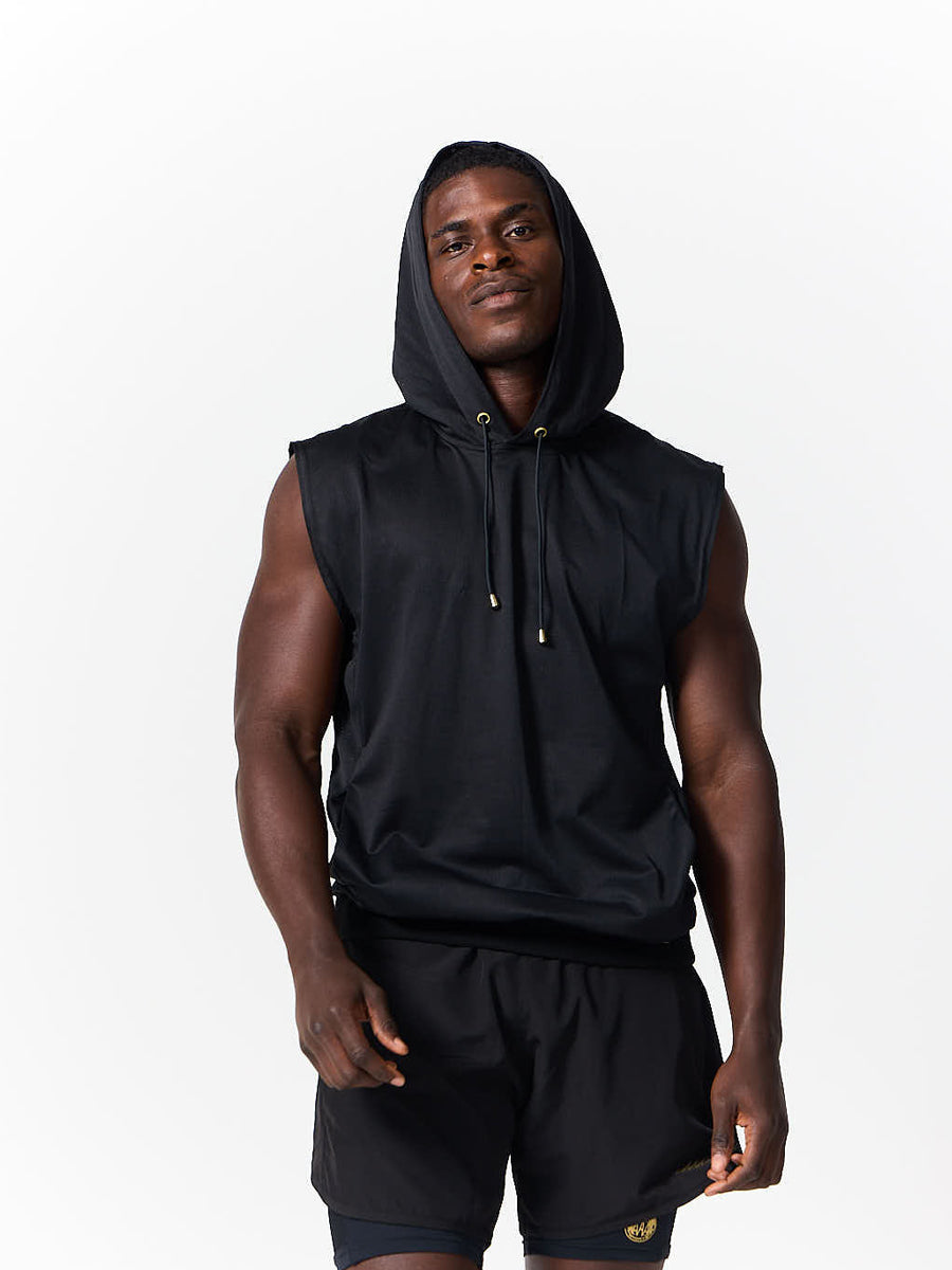UNISEX A-HOOD SLEEVELESS